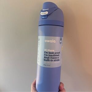 Owala 24oz Out of the Blue Insulated Straw Bottle - Lavender Blue - NWT